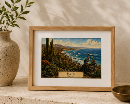 Baja — Botanical Expedition Art Card