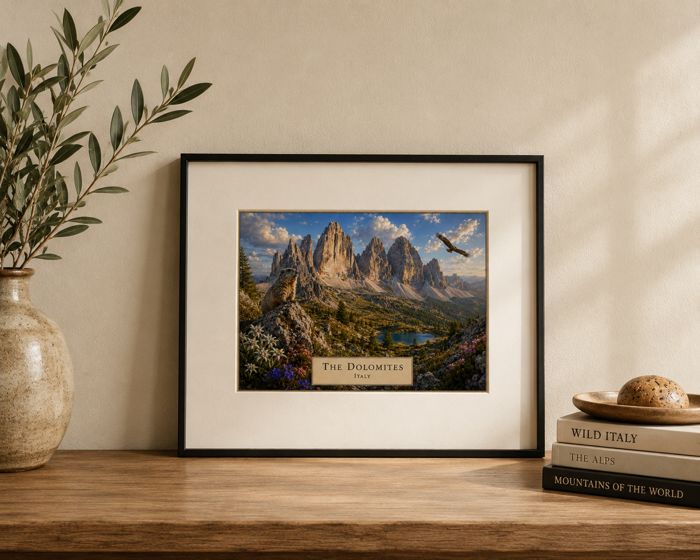 The Dolomites — Botanical Expedition Art Card
