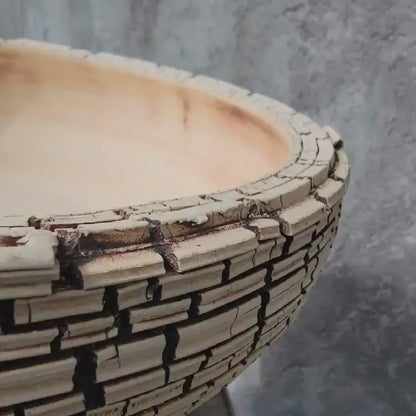 Handmade Pottery  -  Sand Ledger Basin No. 40